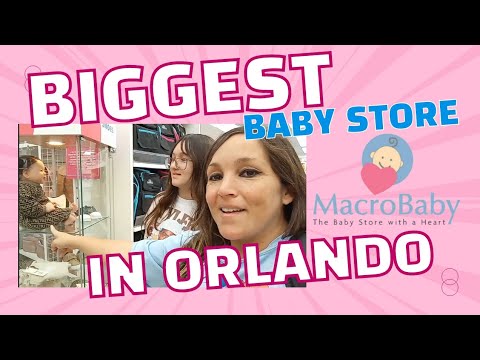Come with us to MacroBaby 👶🍼 the BIGGEST BABY STORE in Orlando!