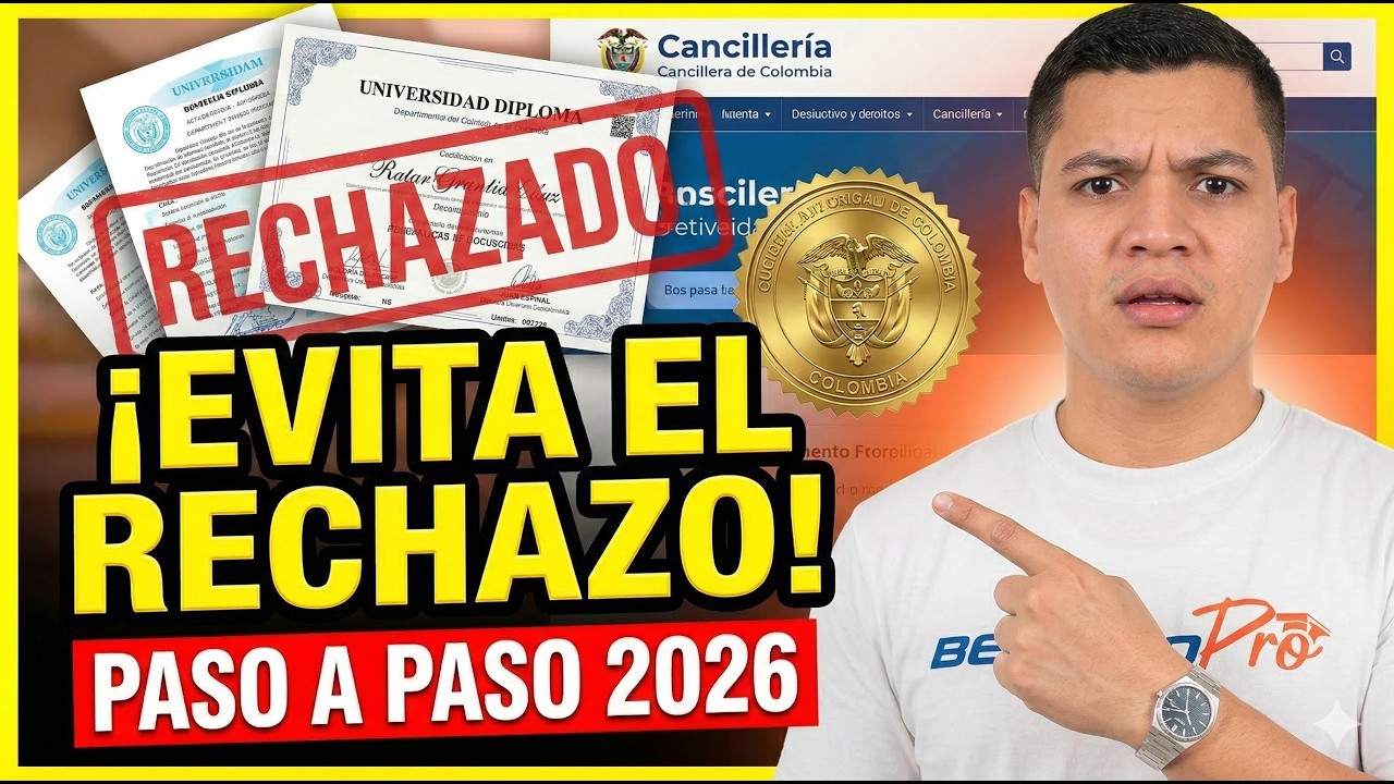 Cómo Apostillar y Legalizar Diplomas y Certificados en Colombia 2026 🇨🇴 | Guía Completa