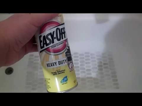 Oven cleaner for your tub