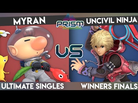 PRISM 169 - Myran (Olimar) vs. Uncivil Ninja (Shulk) - Winners Finals - Smash Ultimate Singles