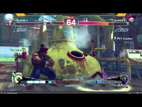 SXSW 2015 USF4 - Gamerbee (Elena) vs Tokido (Akuma)