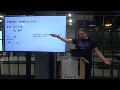 Simon Proctor - Perl6 signatures and multi methods.