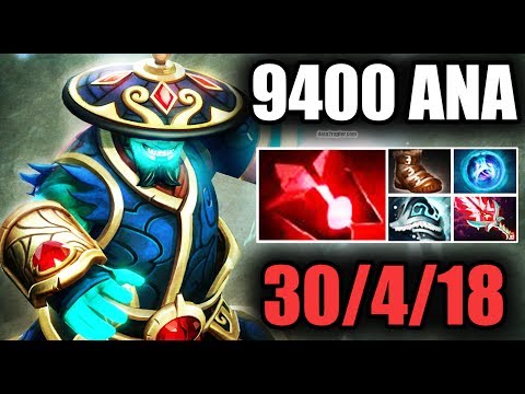 30 KiLL EASY MMR For Ana [Storm Spirit] Dota 2