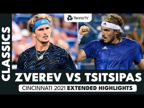 EPIC Zverev vs Tsitsipas Rollercoaster 🥵 | Cincinnati 2021 Extended Highlights