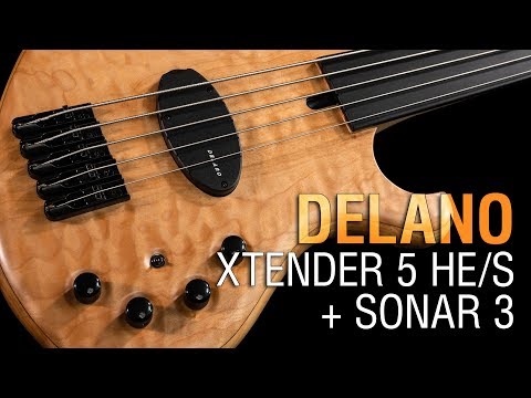 Delano Xtender 5 HE/S + Sonar 3 // Maruszczyk Frog Omega 5a Fretless