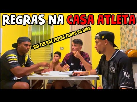 NOVAS REGRAS DA CASA ATLETA