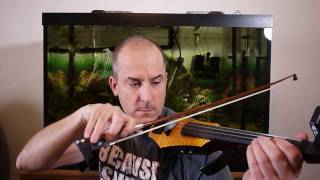 Video thumbnail for Learning to Play Violin on this Craigslist Find the NS Design WAV 4 by Sean