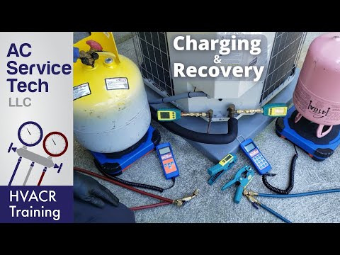 Leaking Refrigerant Replace the Leaky Schrader Valve without Removing the Refrigerant Shown