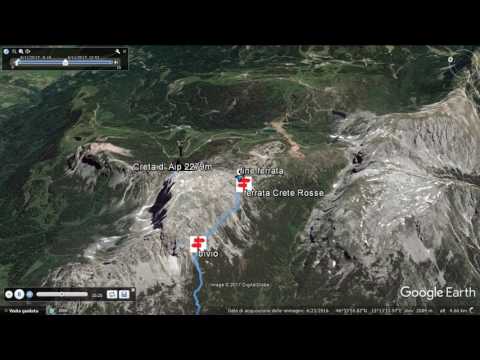 Presentazione traccia gps Creta di Aip da Cason di Lanza