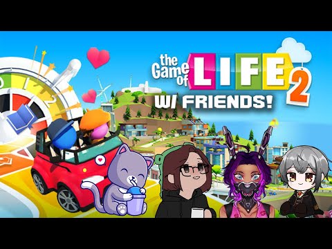 【GAME OF LIFE 2 + LEAGUE OF LEGENDS】 WHO WILL WIN IN LIFE w/ FRIENDS 『EN VTuber l Kaissics Walker』