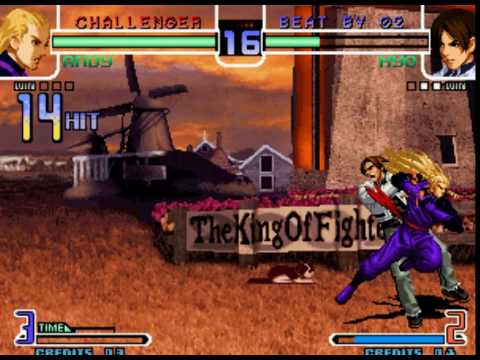 Andy combo 100% the king of fighters 2002