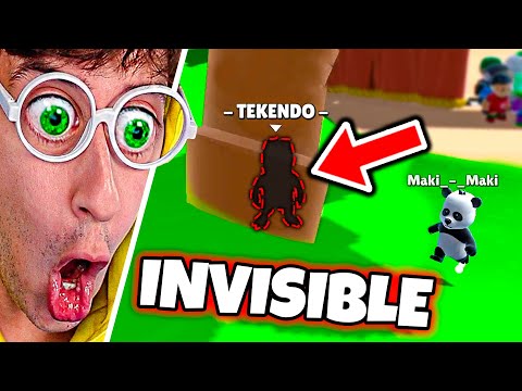 ESCONDITE de HACKER 😈 para GANAR 60.000 Gemas 💎🤑!! (soy invisible 😎) - Stumble Guys TEKENDO