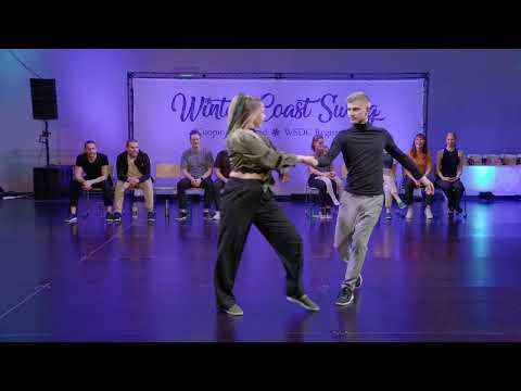 Emil Zetterstrom and Estelle Chardonnens - Advanced Finals - Jack and Jill - Winter Coast Swing