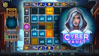 π₯ Cyber Vault (Four Leaf Gaming) π₯ NEW Online Slot EPIC Big WIN!