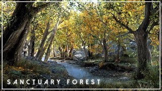 Sanctuary Forest with Visceral ENB plus Autumn Overhaul
