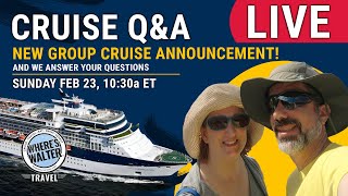 Live Cruise Q&A! Feb 23, 10:30a ET #cruise
