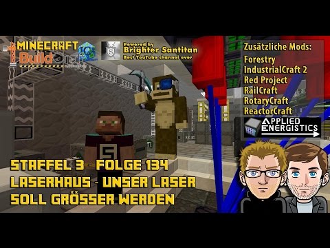 Let´s Play Buildcraft [HD+] S03E134 - Laserhaus - Unser Laser soll größer werden