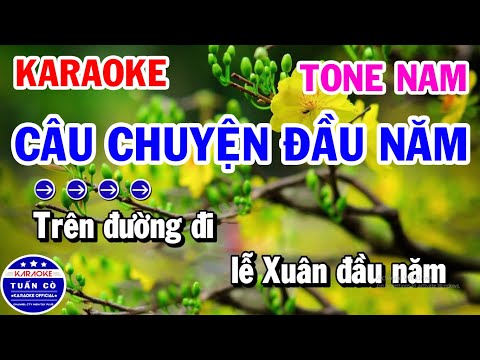 Karaoke Câu Chuyện Đầu Năm Tone Nam Am Nhạc Sống