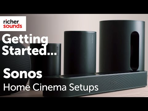 Getting  Started | Sonos Wireless Dolby Atmos Home Cinema Systems | Richer Sounds