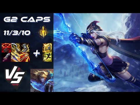 G2 Esports Caps BOTTOM Ashe vs Ezreal - EU Challenger Patch 25.S1.5