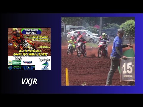 VXJR em Dois Irmãos do Buriti pelo Sul-mato-grossense de Velocross 2025