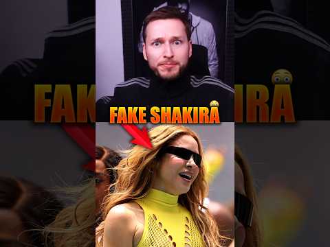 Fake Shakira bei der WM Eröffnungsfeier 😳