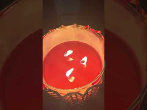 She’s a winner! I’m enjoying my Aldi candle “I’m Yours” Valentine collection $2.14 #shorts #aldi