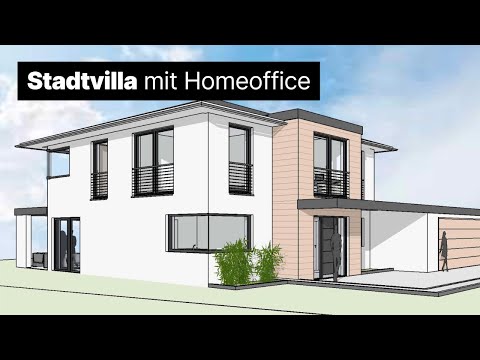 City villa for 4 people plus home office | Floor plan show episode 133