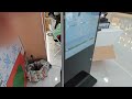 Samidisplay 43 Inch LCD Advertising Display Poster Floor Stand Digital Kiosk