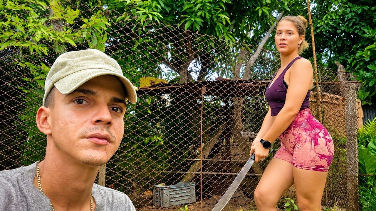 CONSTRUYENDO UNA GRANJA EN CUBA 🇨🇺