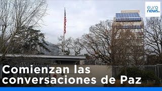 Comienzan las conversaciones de Ginebra sobre la paz en Ucrania