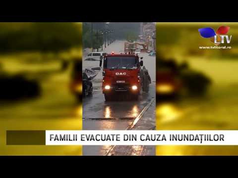 Familii evacuate din cauza inundațiilor la Cernavodă - Litoral TV