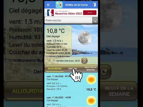 Météo de la Corse Video