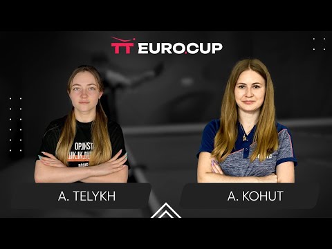 18:15 Anastasiia Telykh - Alina Kohut 03.11.2024 TT Euro.Cup Ukraine Star. TABLE 3