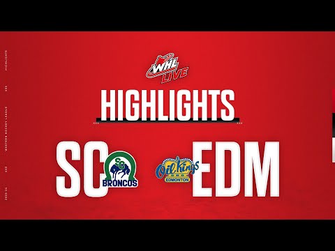 Swift Current Broncos at Edmonton Oil Kings 3/17 | WHL Highlights 2023-24