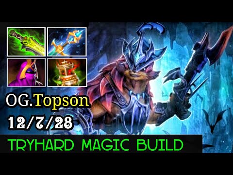 Pangolier MidLane - OG.Topson Pangolier Magic Build With Ethereal Blade Comeback! 7.21d Dota 2