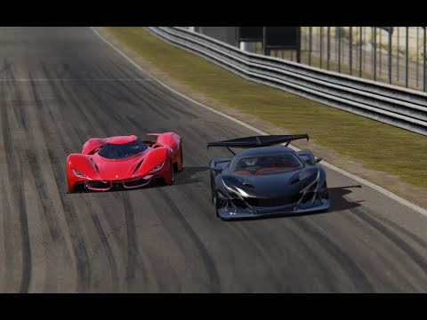 2025 Ferrari Piero T2 LM Stradale vs Apollo Intensa Emozione at Zandvoort