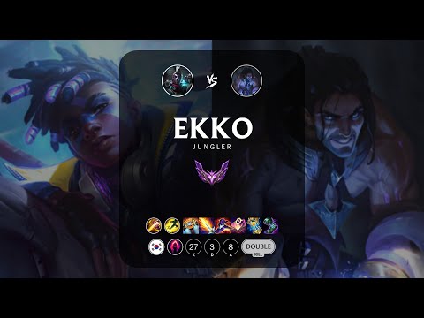 Ekko Jungle vs Sylas - KR Master Patch 13.12