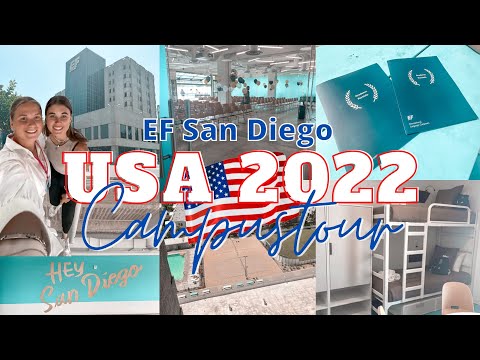 EF SAN DIEGO CAMPUS TOUR 🏫🎒🧑‍🏫  | Senta Louisa