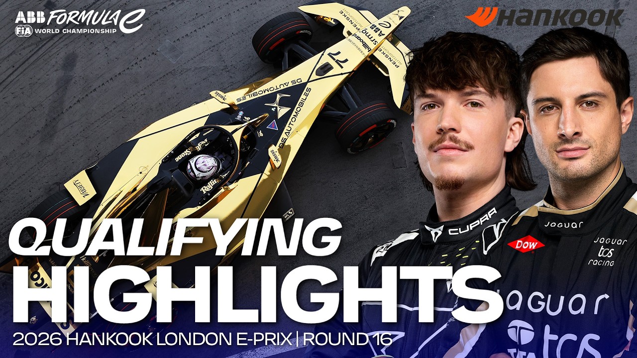 Qualifying Highlights | 2026 Hankook London E-Prix | Round 16 | Formula E