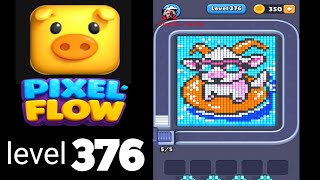 Pixelflow level 376 Guide Walkthrough Solution