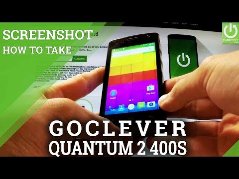 How Take Screenshot on GOCLEVER Quantum 2 400s - EDIT / DELETE Print Screen