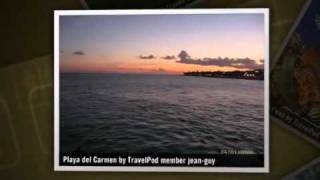 preview picture of video 'Puerto Morelos & Tulum, 1 jan 09 Jean-guy's photos, Mexico (mexique riviera maya hotel rv park)'