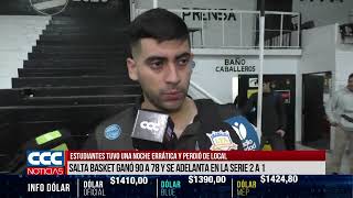 ESTUDIANTES TUVO UNA NOCHE ERRÁTICA Y PERDIÓ DE LOCAL