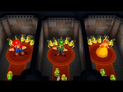 Mario Party 9 - All Survival Minigames (2 Players)