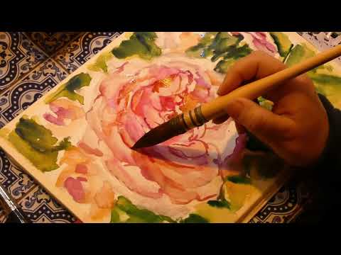 Thumbnail of Mary's Rose - Watercolour Demo