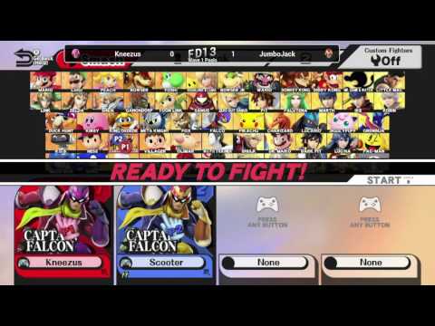 FD13 Wave 1 Pools - Kneezus (Red Captain Falcon) vs JumboJack (Captain Falcon)