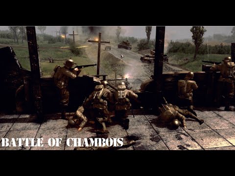 Realistic Battles #1 Battle of Chambois. When Germany Lost A Whole Army.