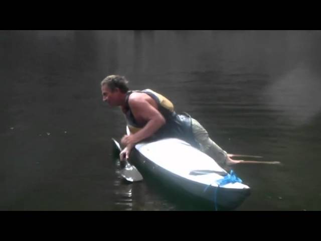 Kayak Skill - Self-rescue - Re-entry