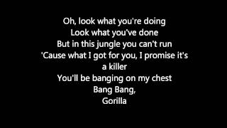 Bruno Mars - Gorilla lyrics